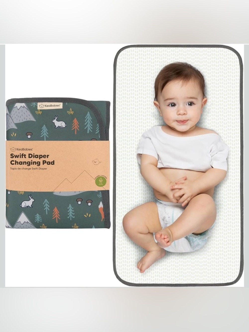 KeaBabies Portable Changing Pad – New